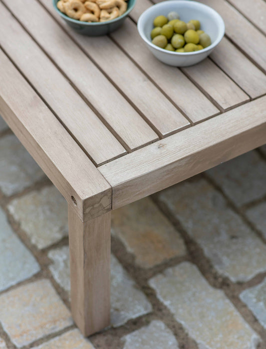 Porthallow Armchair & Table Set Natural