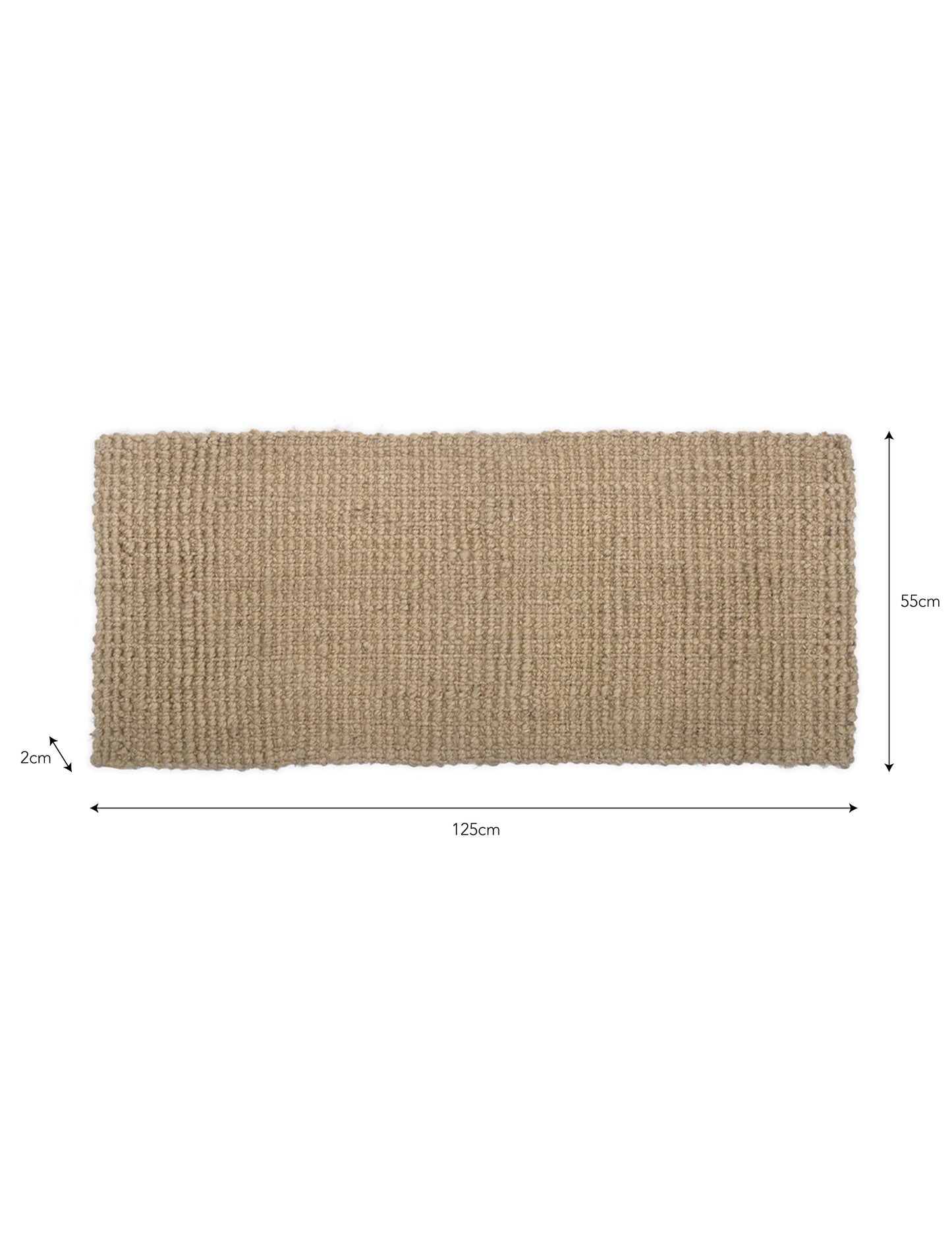Doormat Double Jute Natural