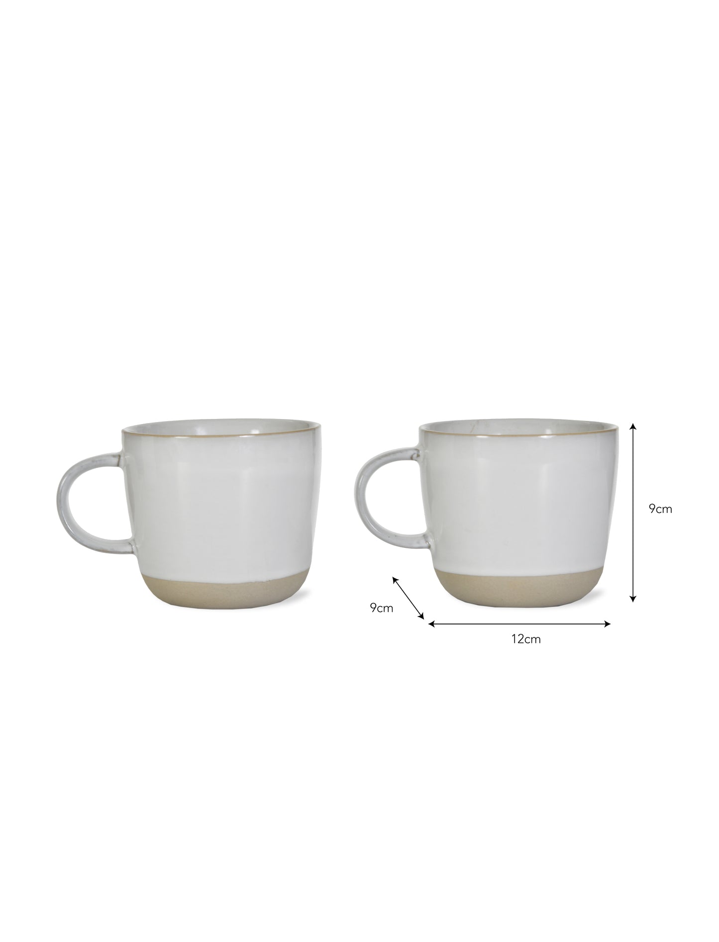 Holwell Mugs Set of 2 White