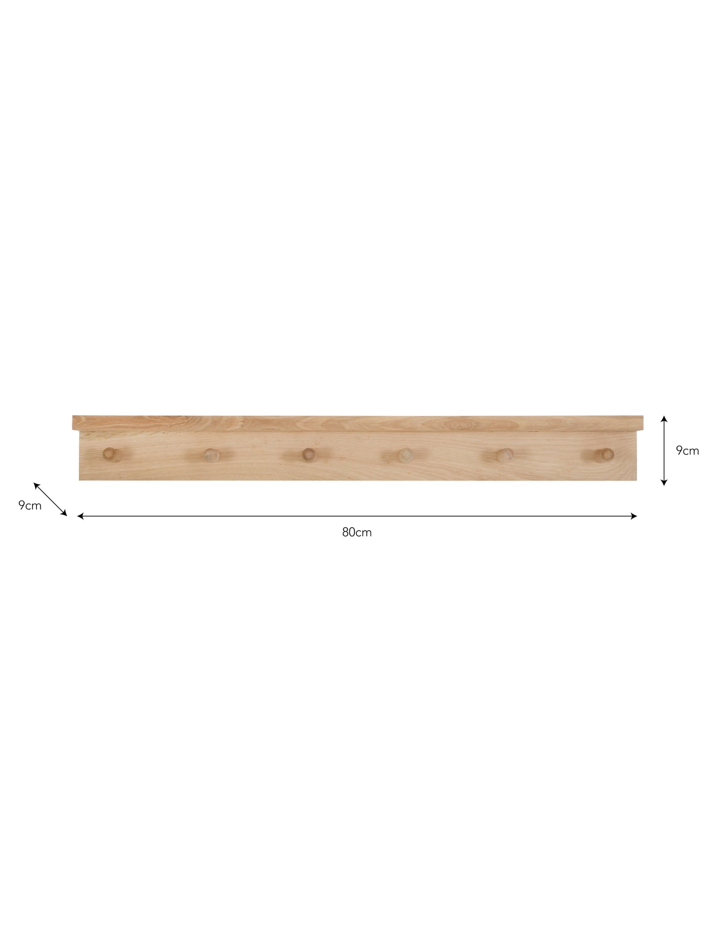 Hambledon Peg Shelf Large Natural