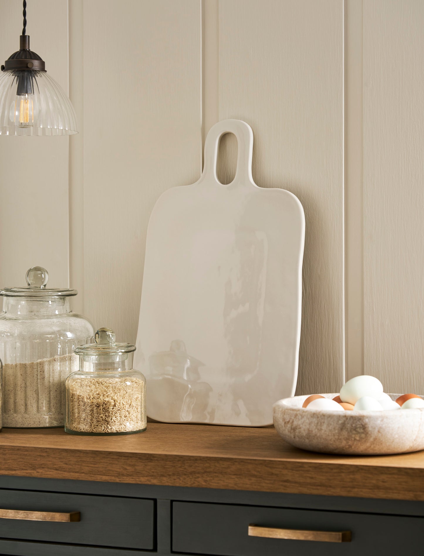 Alderley Rectangular Serving Board Chalk