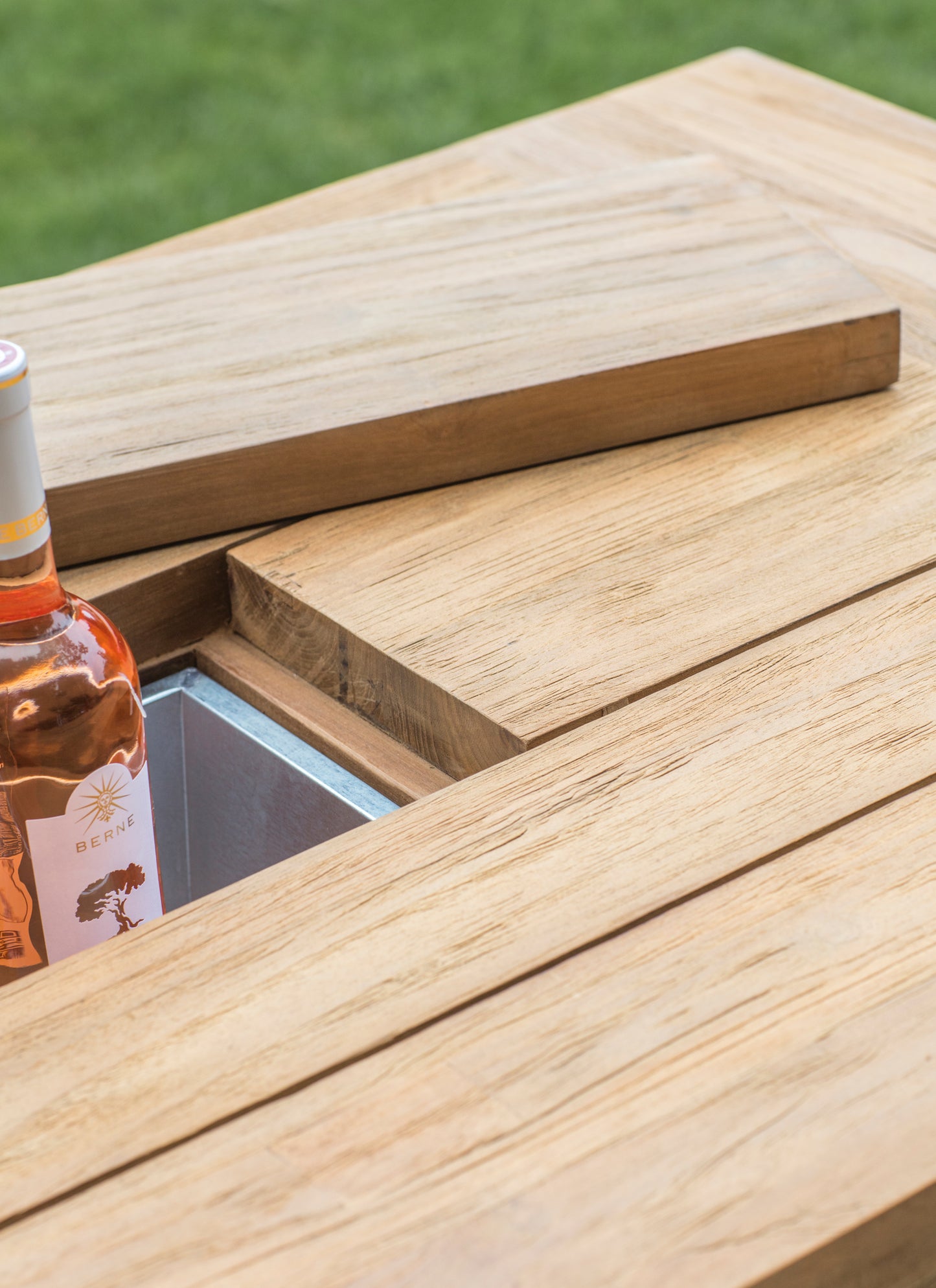 St Mawes Bar Table with Trough 180cm