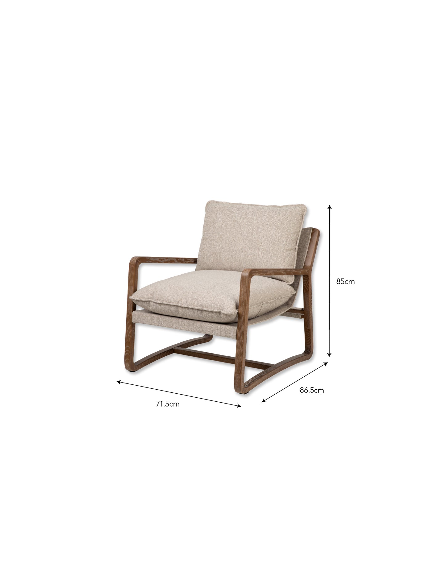 Barnwood Armchair Natural