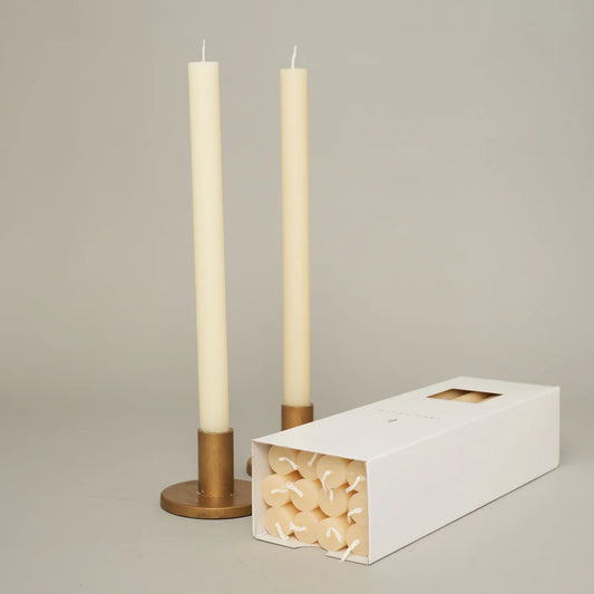 Ivory Dining Candle