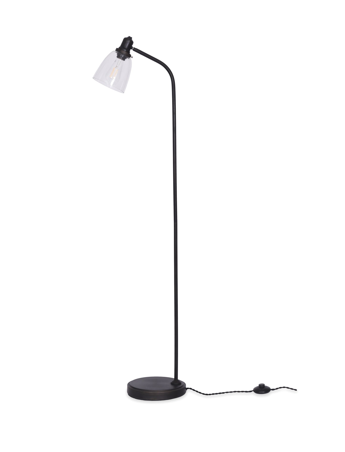 Hoxton Dome Floor Lamp Antique Bronze