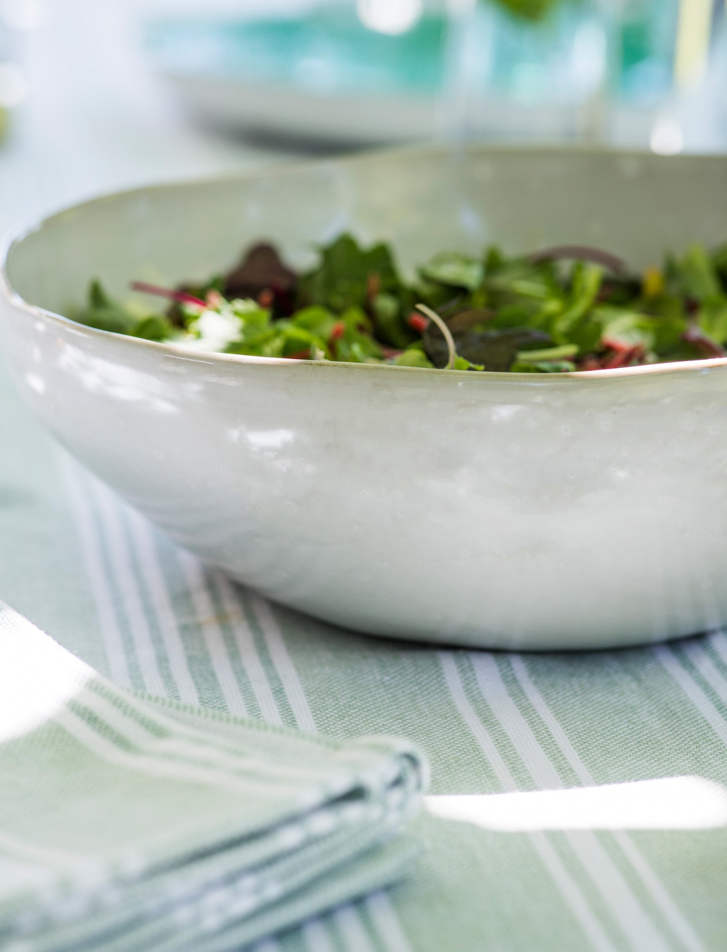 Ithaca Salad Bowl White