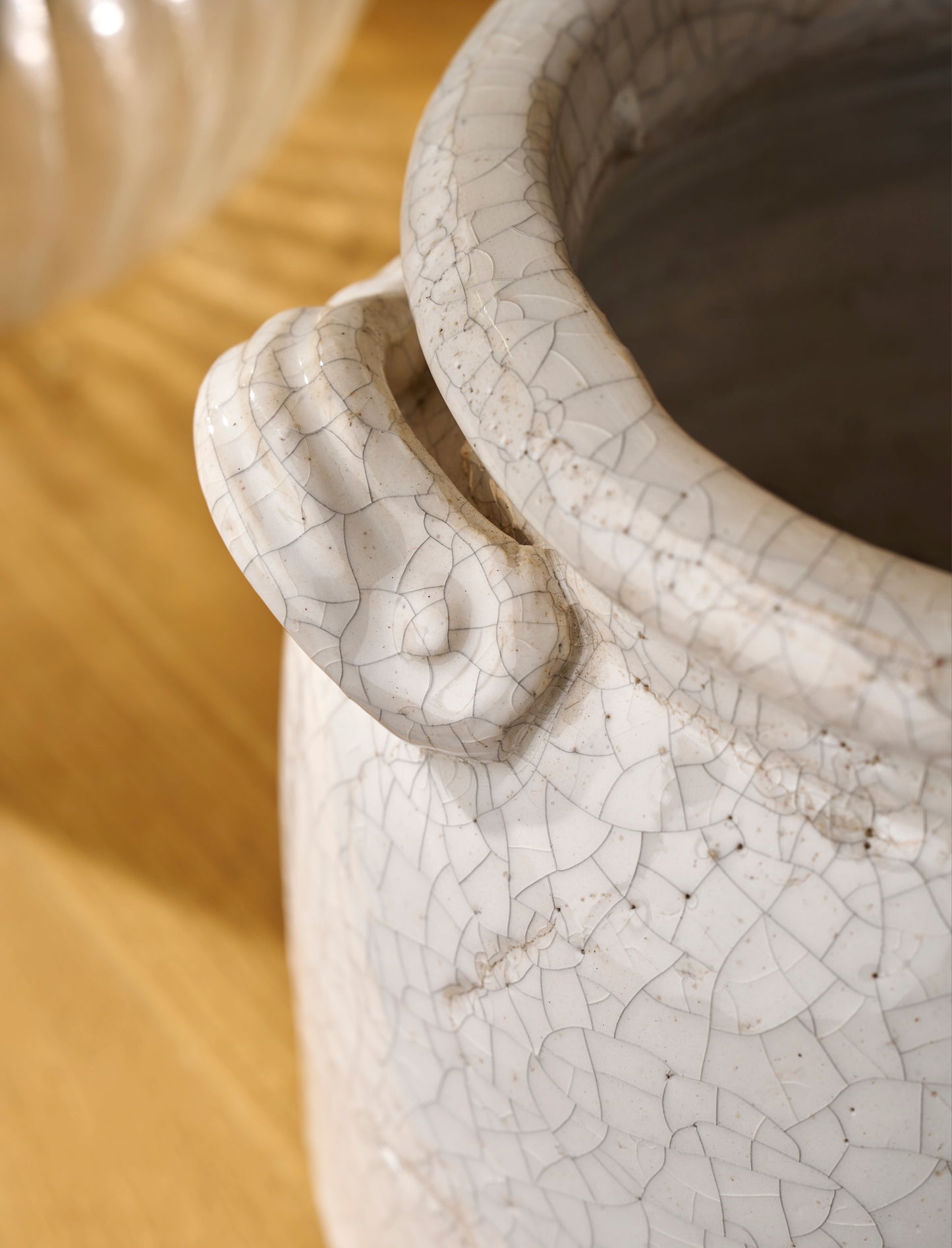 Ravello Pot with Handles 21cm White