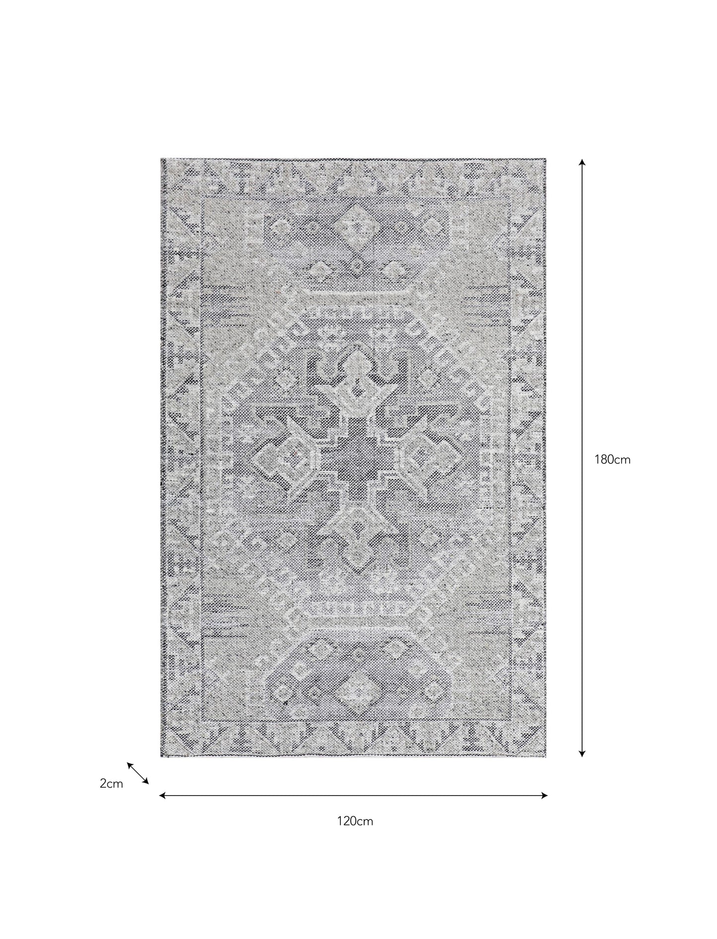 Syde Rug 120x180cm Multi Wool